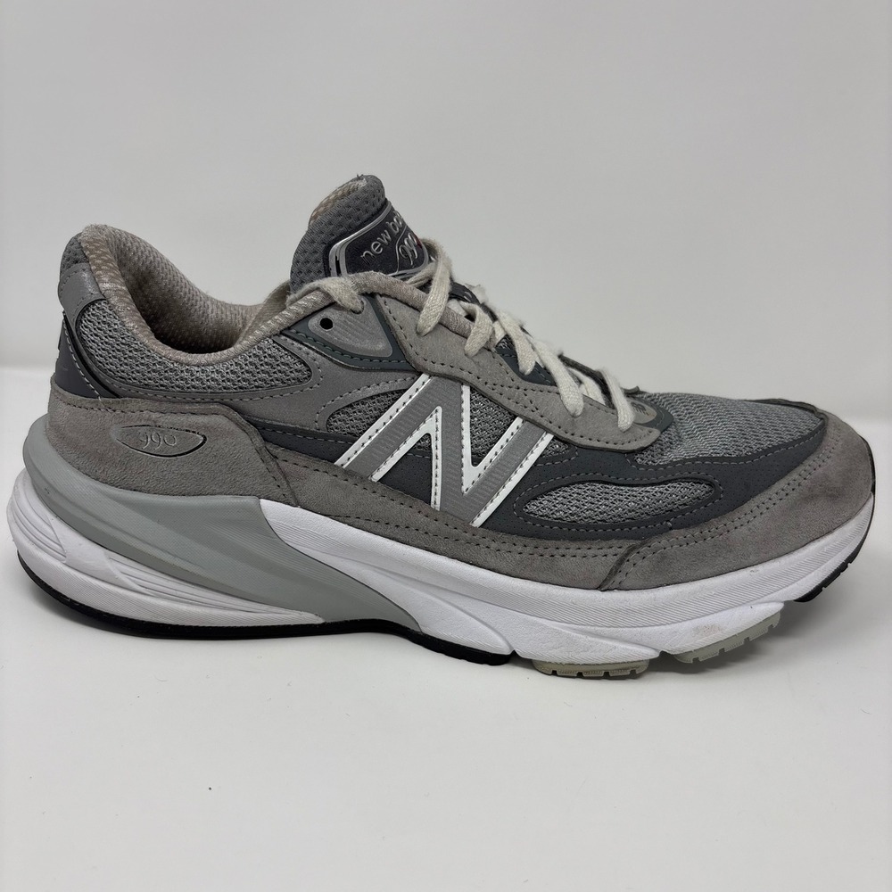 New Balance 990v6 Women's Size 9 2A Narrow Grey Running Shoes Sneakers (W990GL6)